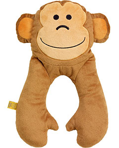 Cuddly Monkey Neck Pillow