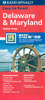 Delaware & Maryland Easy-to-Read Rand McNally