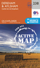 Dereham & Aylsham - Castle Acre & Reepham OS Explorer Active Map 238 (waterproof)