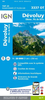 Devoluy - Obiou - Pic de Bure IGN 3337OT