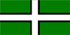 Devon St Petrocs Cross Flag - 1/2 yard - Printed