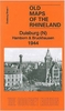 Duisburg North: Hamborn and Bruckhausen 1944 British War Office Survey Map
