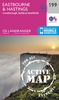 Eastbourne,  Hastings,  Crowborough,  Battle & Heathfield OS Landranger Active Map 199 (waterproof)