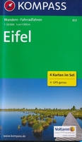 Eifel 4-Map Set Kompass 833