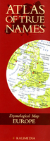 Europe Etymological Map (Atlas of True Names)