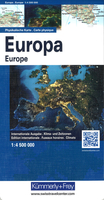 Europe K+F Physical Map