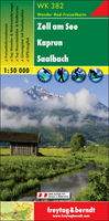 Fischbacher Alps - Roseggers Waldheimat - Mürzzuschalg Freytag & Berndt Map