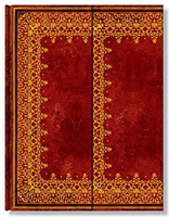 Foiled Leather Journal (Large) - ruled