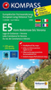 Germany and Alpine Regions of Europe: Kompass Maps of Long-distance Footpaths