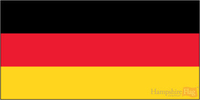 Germany Flag - 1/2 yard - Printed