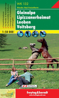 Gleinalpe - Lippizanerheimat - Leoben - Voitsberg Freytag & Berndt Map