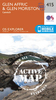 Glen Affric & Glen Moriston - Cannich OS Explorer Active Map 415 (waterproof)