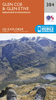 Glen Coe & Glen Etive - Ballachulish & Kinlochleven OS Explorer Map 384 (paper)