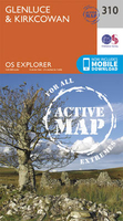 Glenluce & Kirkcowan OS Explorer Active Map 310 (waterproof)
