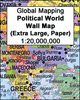 Global Mapping Political World Wall Map EXTRA LARGE,  PAPER