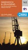 Greenwich and Gravesend - East End,  Docklands OS Explorer Map 162 (paper)