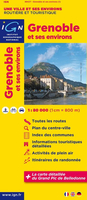 Grenoble and its Environs IGN Map