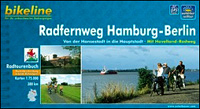 Hamburg - Berlin Cycle Route (380km) Bikeline Map/Guide