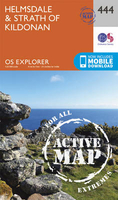 Helmsdale & Strath of Kildonan OS Explorer Active Map 444 (waterproof)