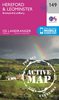 Hereford,  Leominster,  Bromyard & Ledbury OS Landranger Active Map 149 (waterproof)