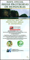 Honduras Protected Areas Map