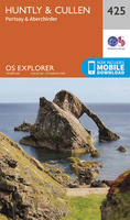 Huntly & Cullen - Portsoy & Aberchirder OS Explorer Map 425 (paper)