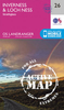 Inverness,  Loch Ness & Strathglass OS Landranger Active Map 26 (waterproof)
