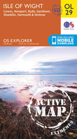 Isle of Wight OS Explorer Active Map OL29 (waterproof)