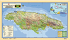 Jamaica Wall Map