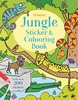 Jungle Sticker Colouring Book