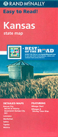 Kansas Easy-to-Read Rand McNally