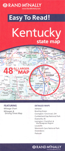 Kentucky Easy-to-Read Rand McNally