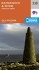 Kilmarnock & Irvine - Stewarton & Beith OS Explorer Map 333 (paper)