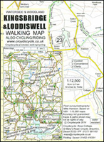 Kingsbridge and Loddiswell Walking Map