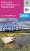 Kingussie & Monadhliath Mountains OS Landranger Active Map 35 (waterproof)