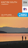 Kintyre South - Campbeltown OS Explorer Map 356 (paper)