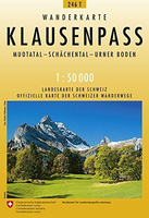 Klausenpass Swisstopo Hiking 246T