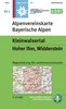 Kleinwalsertal - Hoher Ifen - Widderstein Alpenverein Map BY2