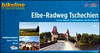 Labe/Elbe Cycle Route: From the source to the German Border (380km) Bikeline Map/Guide