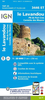 Le Lavandou - Parc National de Port Cros - Corniche des Maures IGN TOP25 Map 3446ET