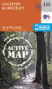 Leicester & Hinckley OS Explorer Active Map 233 (waterproof)