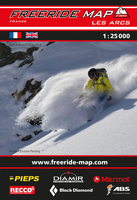 Les Arcs Freeride Map