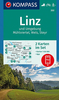Linz and Environs - Mühlviertel - Wels - Steyr 2-Map Set Kompass 202