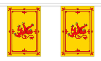 Lion Rampant 10 Flag Bunting