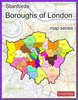 London: Southwark Borough Map - Stanfords Print on Demand