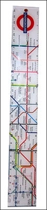 London Underground Map Ruler