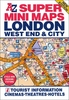 London West End & City A-Z Super Mini Map