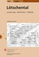 Lötschental Swisstopo 1268
