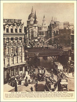 Ludgate Circus Old Print