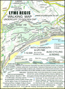 Lyme Regis Walking Map